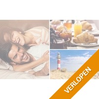 Luxe overnachting voor 2 nabij zee + onbijt