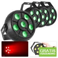 4 x Fuzzix LED par