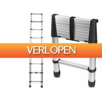 DealDonkey.com 4: Mannsberger telescopische softclose ladder
