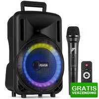 Bekijk de deal van MaxiAxi.com: Fenton FT08LED MK2 party speaker