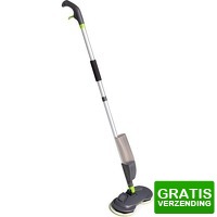 Bekijk de deal van DealDonkey.com 2: Shine Cyclonic Mop met Sprayer - Dweilsysteem - Roterende Dweil - grijs/Groen