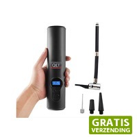 DealDonkey.com: QLT Draagbare Luchtcompressor - Elektrische pomp - Oplaadbaar - 10,3 bar
