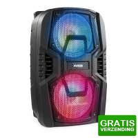 Bekijk de deal van MaxiAxi.com: Fenton FT208LED party speaker en karaoke set