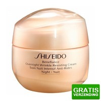 Bekijk de deal van Deloox.nl: Shiseido Benefiance Overnight Wrinkle Resisting Cream