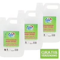 Rio Schoonmaakazijn - 3 x 5 Liter - Extra Krachtig tegen Tegelaanslag