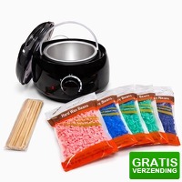 Bekijk de deal van DealDonkey.com: XEMM Ontharingsapparaat Set - Wax Apparaat Ontharing - Wax Beans - Wax Heater