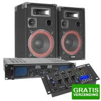 Bekijk de deal van MaxiAxi.com: MAX DJ speaker set