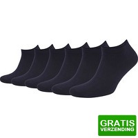 Bekijk de deal van Suitableshop: 6 x Suitable enkelsokken
