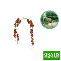 Bekijk de deal van DealDonkey.com 2: Kinzo Rozenboog Metaal 240 x 140 cm - Rozen Plantensteun voor Klimplanten - Tuinboog en Plantenklimrek - Klimplantgeleider