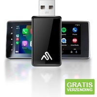 AutoSky WUA-8 Draadloze CarPlay en Android Auto Adapter USB Dongle
