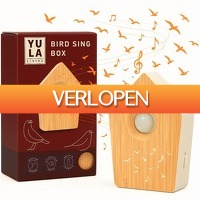 DealDonkey.com: YULA Living geluidbox met vogelgeluiden