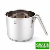 Bekijk de deal van DealDonkey.com 3: Gustav Voss SEVILLA RVS Melkpan en Sauspan - 1,5 L -  Inductie Geschikte Kookpan