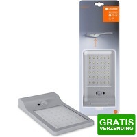 Bekijk de deal van DealDonkey.com 2: LEDVANCE Solar Wandlamp met Bewegingssensor - IP44 a 3W - Koel wit