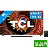 Bekijk de deal van Coolblue.nl 1: TCL QD Mini-LED C81 K 4 K (2025) en soundbar