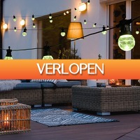 GeheimeDeals.nl: LED lichtsnoer Boston met 10 lampjes