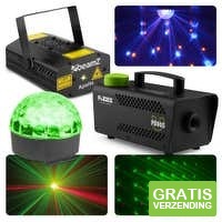 Beamz licht en laser disco set