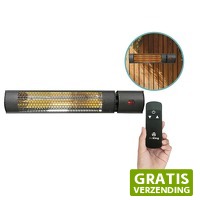 DealDonkey.com: Elektrische Terrasverwarmer Infrarood 2000W met Afstandsbediening a 62 cm