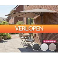 Voordeelvanger.nl 2: Parasol halfrond 270cm