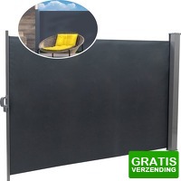 Bekijk de deal van DealDonkey.com: Silvergear Windscherm Uittrekbaar 180 x 300 cm - Antraciet
