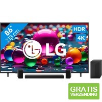 LG Smart UA75 4 K (2025) en soundsysteem