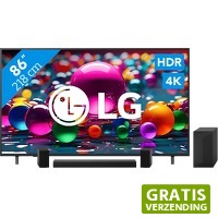 Coolblue.nl 1: LG Smart UA75 4 K (2025) en soundsysteem