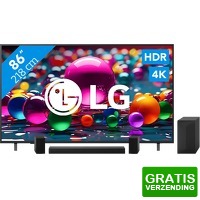 Bekijk de deal van Coolblue.nl 1: LG Smart UA75 4 K (2025) en soundsysteem