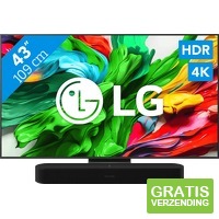 LG QNED86 EVO 4 K en soundbar
