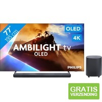 Philips Ambilight OLED760 4 K (2025) en soundbar