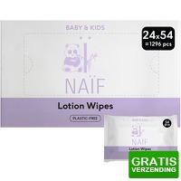 Bekijk de deal van Plein.nl: Naif Baby & Kids lotion billendoekjes