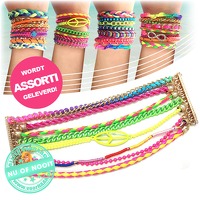 Bekijk de deal van voorHAAR.nl: Kleurrijke Ibiza armbanden
