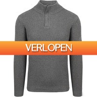 Suitableshop: Suitable Mou Half Zip trui