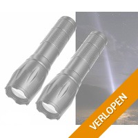 2 x militaire zaklamp
