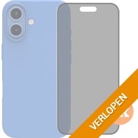BlueBuilt back cover iPhone 16 blauw