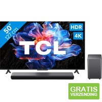 TCL LED P61 K 4 K (2025) en soundbar
