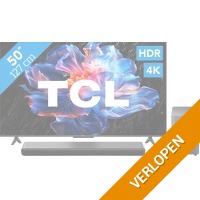 TCL LED P61 K 4 K (2025) en soundbar