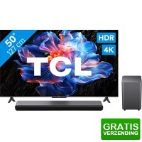 Bekijk de deal van Coolblue.nl 3: TCL LED P61 K 4 K (2025) en soundbar