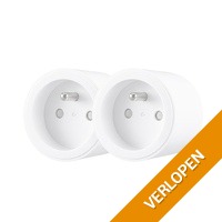 2 x Qnect slimme WiFi stekker