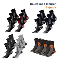 Xtreme Sockswear Wandelsokken 6-pack - Verkrijgbaar in 4 kleuren