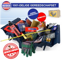 1001-delige gereedschapkoffer