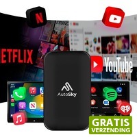 DealDonkey.com 3: AutoSky AI Box Lite Plus 2.0 draadloze CarPlay/Android Auto dongle