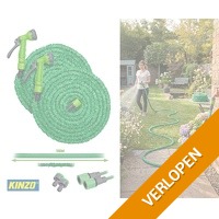 2 x groeiende tuinslang 15 meter