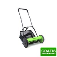 Bekijk de deal van DealDonkey.com 2: Profeco Handmaaier 40 cm a Kooimesmaaier a Handgrasmaaier met 18L