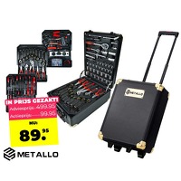 Bekijk de deal van Voordeelvanger.nl: Gereedschapstrolley Metallo Gold