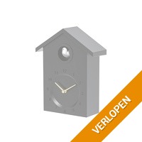 Nexxt Koekoeksklok Quartz Wandklok - Klassiek - zwart