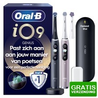 Bekijk de deal van Plein.nl: 2 x Oral-B elektrische tandenborstel iO 9
