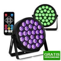 Bekijk de deal van MaxiAxi.com: 2 x BeamZ BCC260 LED PAR