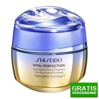 Bekijk de deal van Deloox.nl: Shiseido Vital Perfection Overnight Firming Treatment