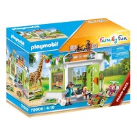 PLAYMOBIL Family Fun Dierenartspraktijk in de dierentuin