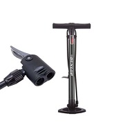 Dunlop Fietspomp staand - met extra ventielen