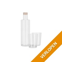 JENS Living waterfles en glazen set